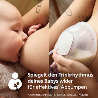 Milchpumpe tragbar Hands-free, elektrisch PHILIPS AVENT