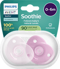 Schnuller Soothie Silkon, rosa, 0-6 Monate PHILIPS AVENT