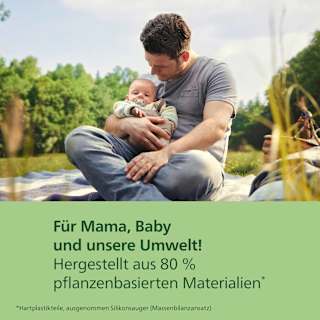 Schnuller ultra air nighttime Silikon, gelb/lila, 0-6 Monate PHILIPS AVENT