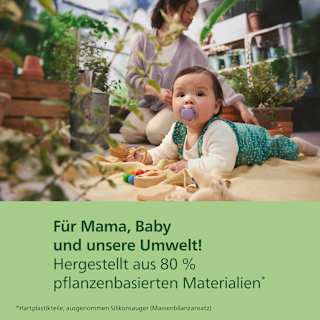 Schnuller ultra soft Silikon, beige/rosa, 0-6 Monate PHILIPS AVENT