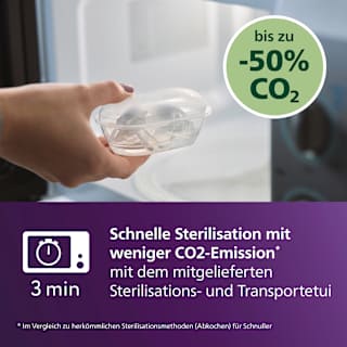Schnuller ultra soft Silikon, grün/blau, 6-18 Monate PHILIPS AVENT
