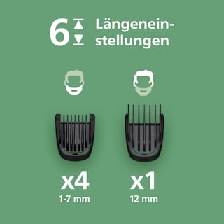 Elektrische Haarschneidemaschine, Multigroomer S3000 All-in-One Philips