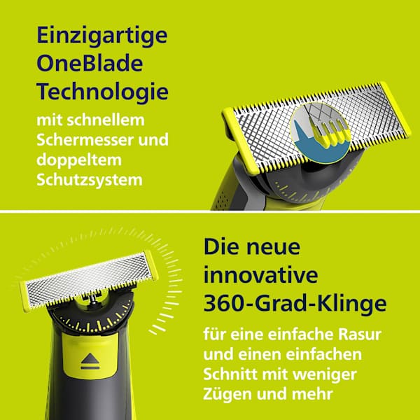 Elektrischer Rasierer, OneBlade 360 Face QP2724/23 PHILIPS OneBlade
