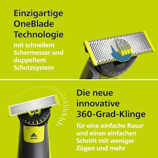 Elektrischer Rasierer, OneBlade 360 Face QP2734/23 PHILIPS OneBlade