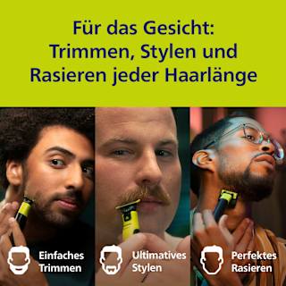 Rasierklinge, OneBlade 360 QP410/50 PHILIPS OneBlade