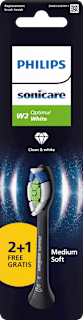 Aufsteckbürsten W2 OptimalWhite schwarz Philips Sonicare
