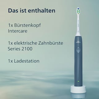 Schallzahnbürste 2100 marineblau Philips Sonicare