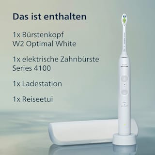 Schallzahnbürste 4100 weiß Philips Sonicare