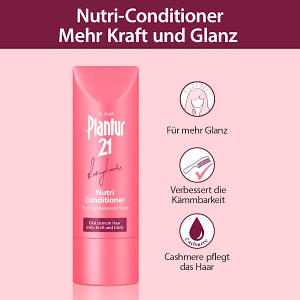 Conditioner Nutri #langehaare Plantur 21