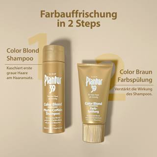 Shampoo Color Blond Phyto-Coffein Plantur 39