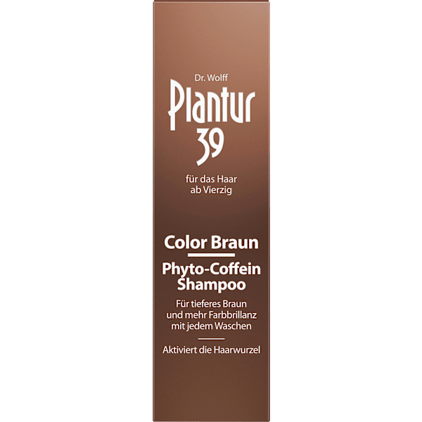 Shampoo Phyto-Coffein Color Braun Plantur 39