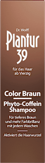 Shampoo Phyto-Coffein Color Braun Plantur 39