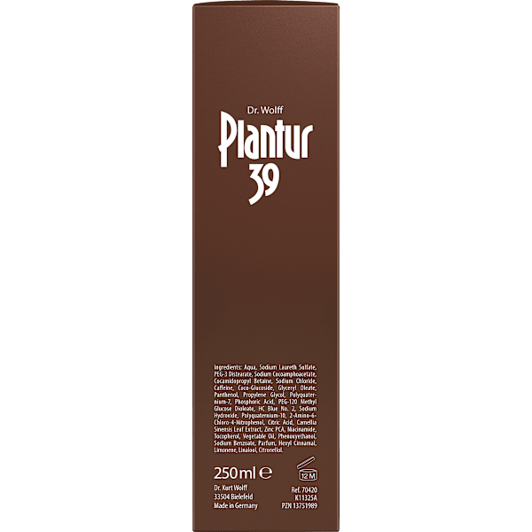 Shampoo Phyto-Coffein Color Braun Plantur 39