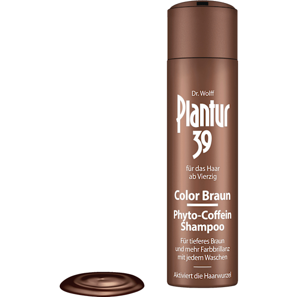 Shampoo Phyto-Coffein Color Braun Plantur 39