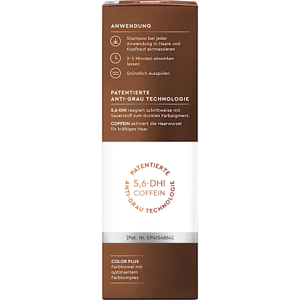 Farbshampoo Color Plus Dunkelblond bis Braun Plantur