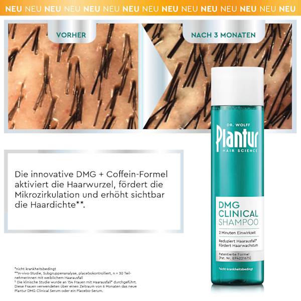 Shampoo DMG Clinical Plantur
