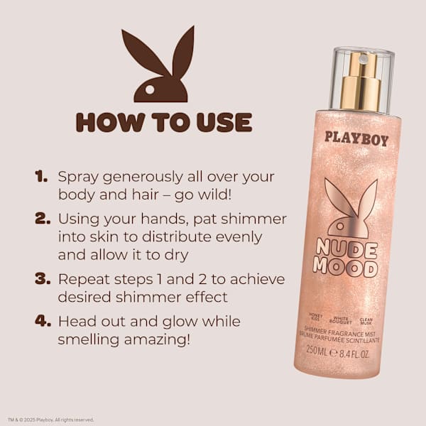 Nude Mood Körperspray Body Mist PLAYBOY