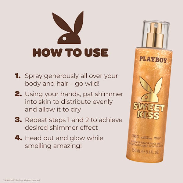 Sweet Kiss Körperspray Body Mist PLAYBOY
