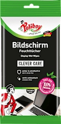 Feuchte Reinigungstücher für Bildschirme Poliboy