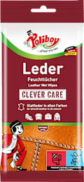 Möbelpflege Feuchttücher alle Glattleder Poliboy