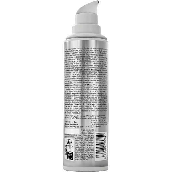 Haarmaske Molecular Repair Leave-In Mask Pomélo + Co.