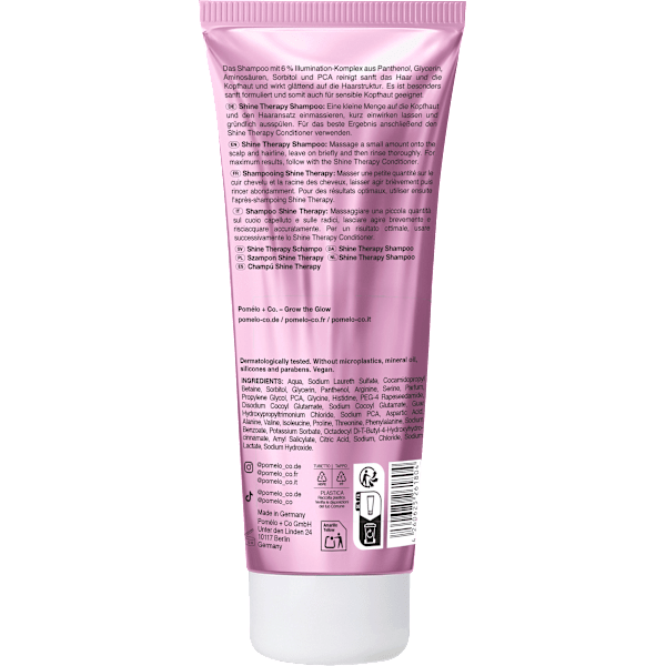 Shampoo Shine Therapy Pomélo + Co.