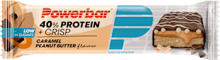 Proteinriegel, 40% Protein+ Crisp, Caramel Peanutbutter Geschmack PowerBar