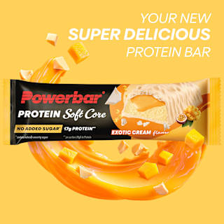 Proteinriegel, Protein Soft Core, Exotic Cream Geschmack PowerBar