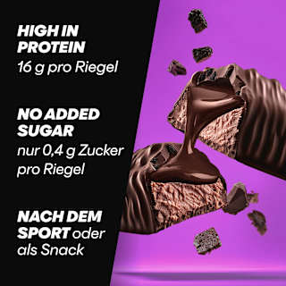 Proteinriegel, Soft Core Dark Chocolate Brownie PowerBar