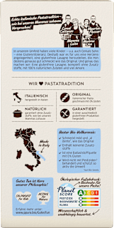 Nudeln, Lasagne aus Vollkornreis, glutenfrei PPURA