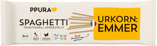 Nudeln, Spaghetti aus italienischem Emmer PPURA