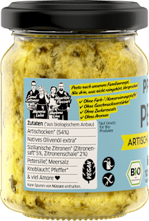 Pesto, Artischocken & Zitrone PPURA