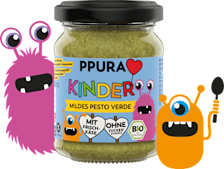 Pesto, Verde mild für Kinder PPURA