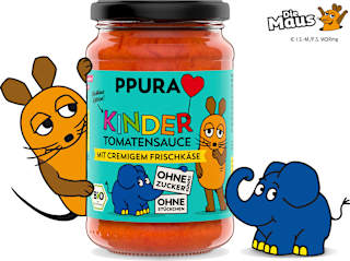 Tomatensauce mit cremigem Frischkäse für Kinder PPURA