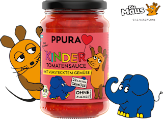 Tomatensauce mit Gemüse für Kinder PPURA