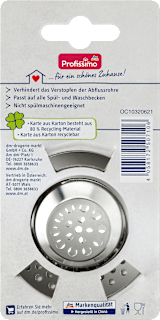 Abflusssiebe Profissimo