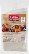 Backpapier rund Profissimo
