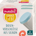Dosenverschlüsse Silikon bunt Sommerliebe  Profissimo