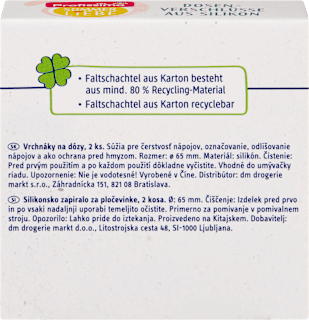 Dosenverschlüsse Silikon bunt Sommerliebe  Profissimo