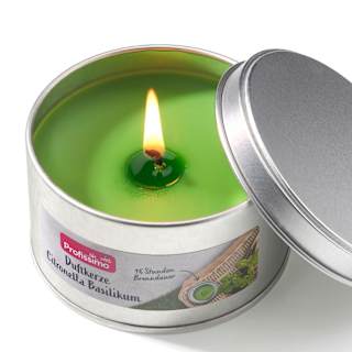 Duftkerze Citronella Basilikum Profissimo