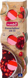 Einmachgläser 230ml Profissimo