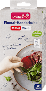 Einmal-Handschuhe Latex weiß Mittel Profissimo