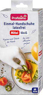 Einmal-Handschuhe latexfrei weiß Mittel Profissimo