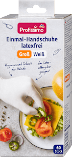 Einmalhandschuhe latexfrei weiß Groß Profissimo