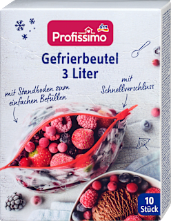 Gefrierbeutel 3 l mit Schnellverschluss Profissimo