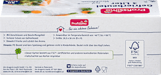 Gefrierbeutel 3 l mit Verschlüssen Profissimo