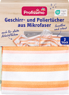 Geschirr- und Poliertücher aus Mikrofaser Profissimo