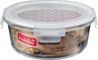 Glasboxen Set rund Profissimo