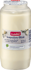 Grabkerze Nr.7 weiß Profissimo