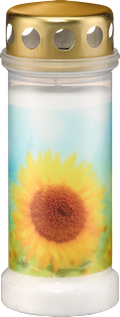 Grabkerze Sonnenblume Profissimo